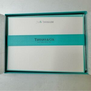 Rare NWT TIFFANY & CO. “Tiffany T” Assorted Note Cards Set of 10 New In Box